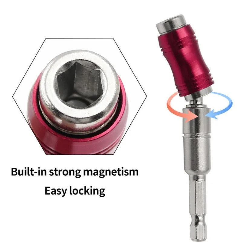 1/4 "Hex Magnetic Ring Screwdriver Bits Drill Hand Tools Drill Bit Extension Rod Quick Change Holder Drive Guide Screw Drill Tip