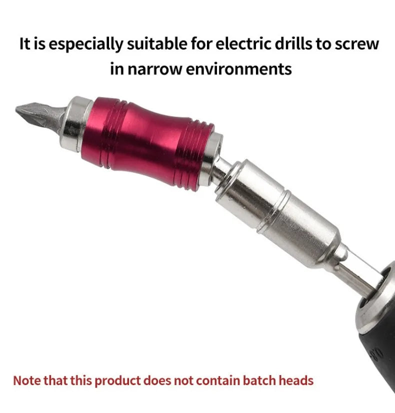 1/4 "Hex Magnetic Ring Screwdriver Bits Drill Hand Tools Drill Bit Extension Rod Quick Change Holder Drive Guide Screw Drill Tip