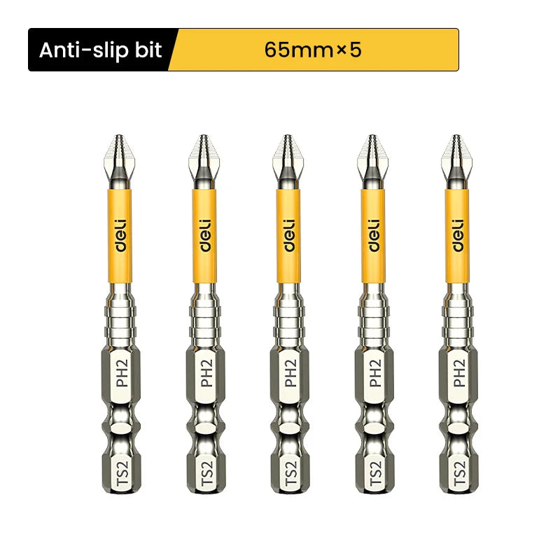 Non-slip PH2 Magnetic Batch Head Cross Screwdriver Hardness Drill
