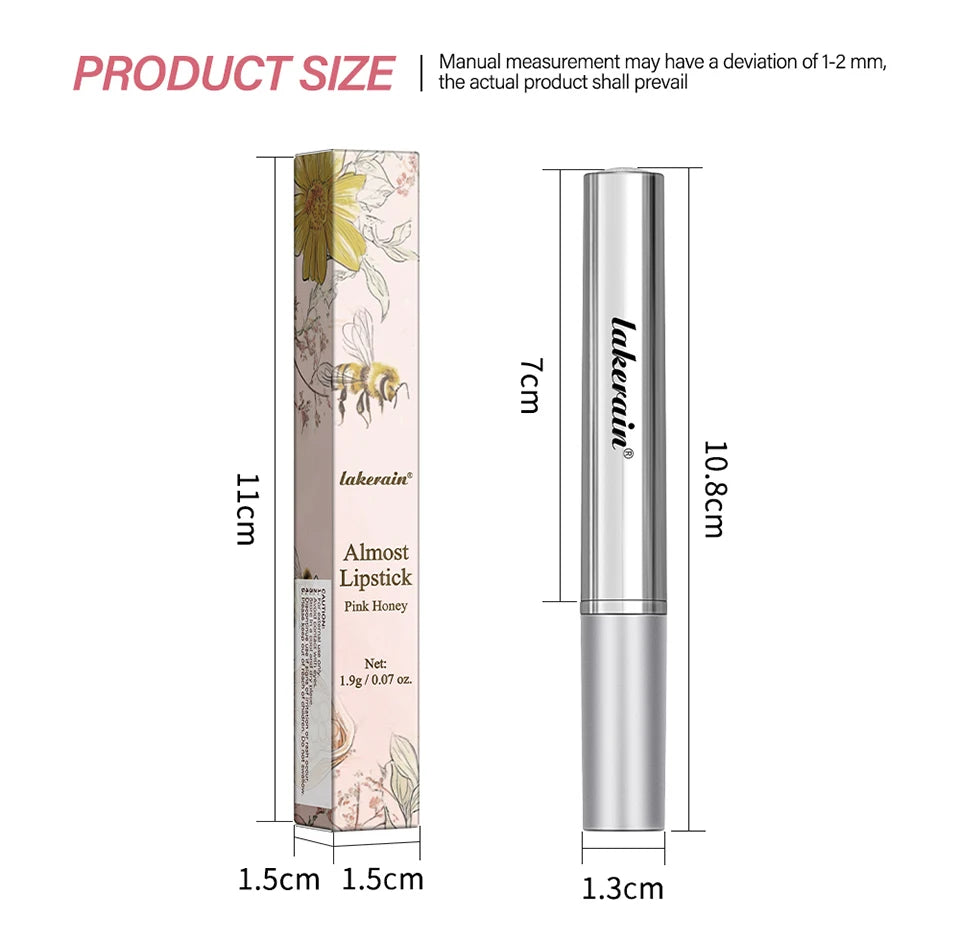 Black Honey Healthy Natural Colorless Lip Balm Lipstick Long Lasting Moisturizing Lips Plumper Nourish Makeup Lip Care Cosmetics