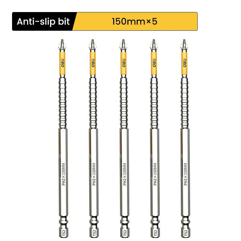 Non-slip PH2 Magnetic Batch Head Cross Screwdriver Hardness Drill