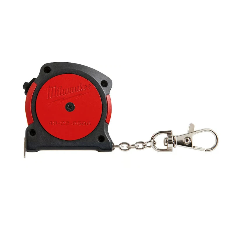 Milwaukee 48-22-5506 Mini Tape Measure 2M Delicate Small Pendant Carry-on Key Buckle Ornament Gift Instrument