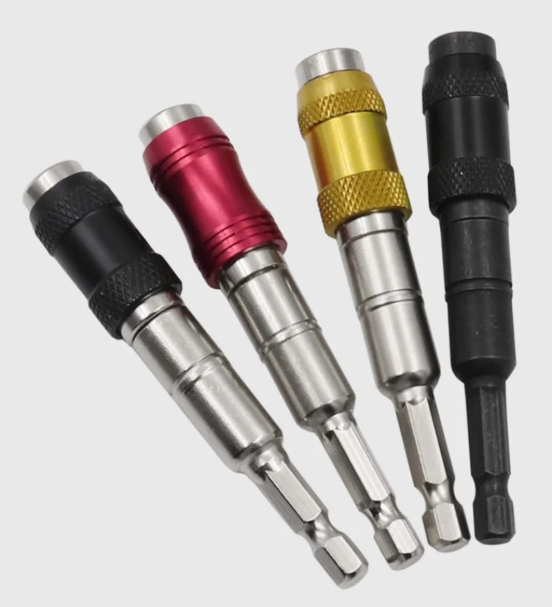 1/4 "Hex Magnetic Ring Screwdriver Bits Drill Hand Tools Drill Bit Extension Rod Quick Change Holder Drive Guide Screw Drill Tip