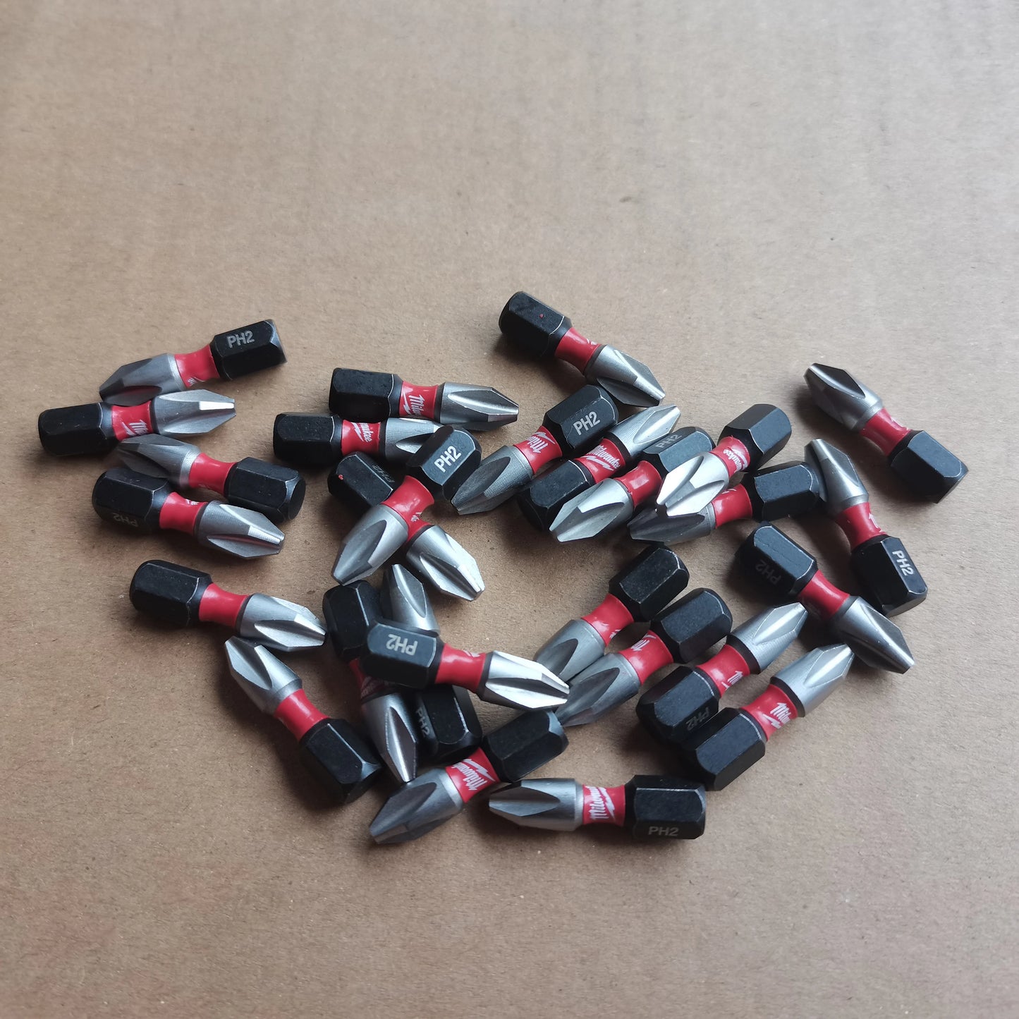 Milwaukee Shockwave PH2 Impact Drill Bits 25mm/50mm/89mm Head Screwdriver Power Tool Attachment Bit Series