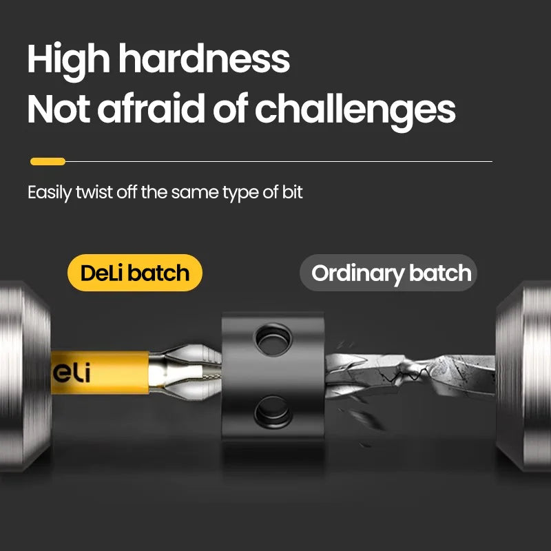 Non-slip PH2 Magnetic Batch Head Cross Screwdriver Hardness Drill