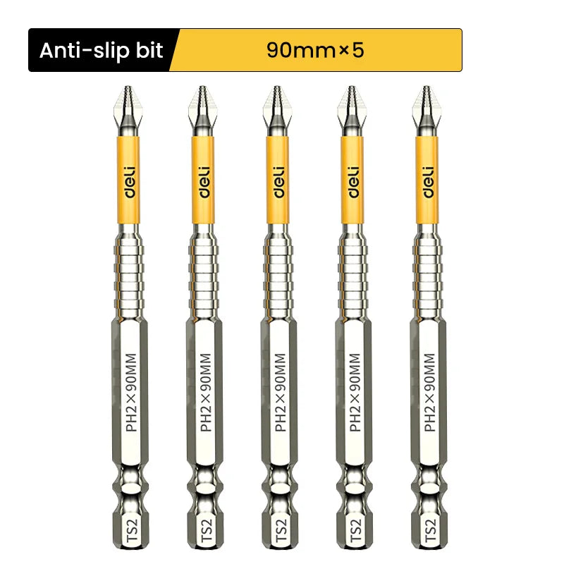 Non-slip PH2 Magnetic Batch Head Cross Screwdriver Hardness Drill