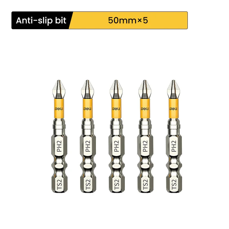 Non-slip PH2 Magnetic Batch Head Cross Screwdriver Hardness Drill