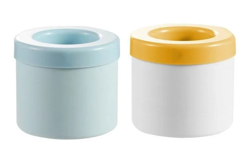 Silicone Ice Cube Mold Round Ice Bucket Homemade