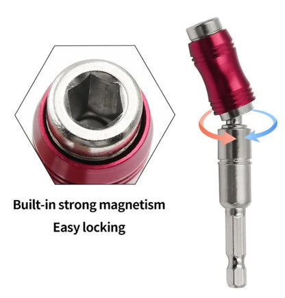 1/4 "Hex Magnetic Ring Screwdriver Bits Drill Hand Tools Drill Bit Extension Rod Quick Change Holder Drive Guide Screw Drill Tip