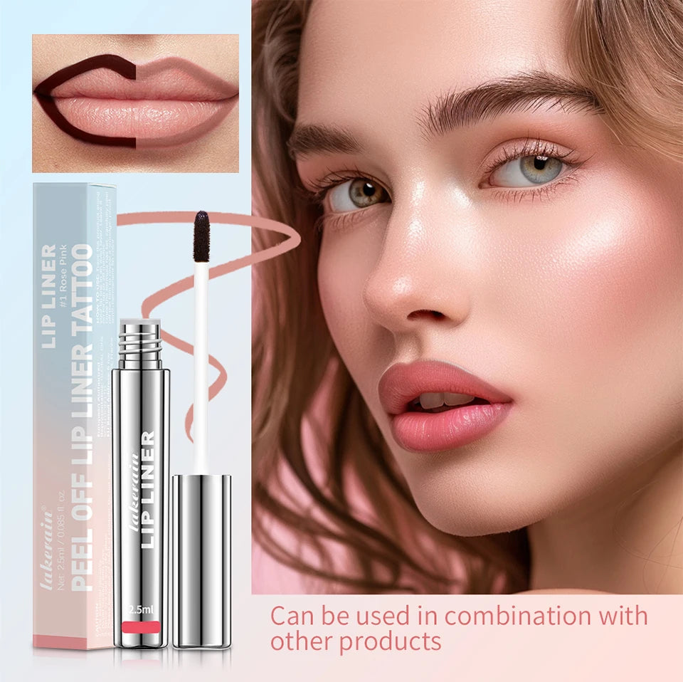 Waterproof Lip Liner Peel Off Tattoo Lipgloss