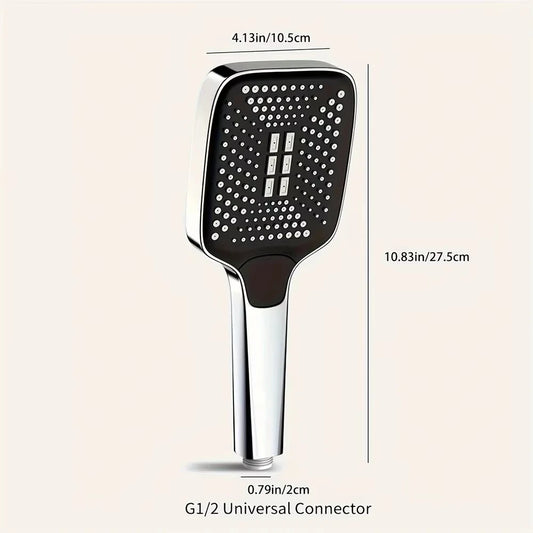 Adjustable Shower Head With 3 Modes