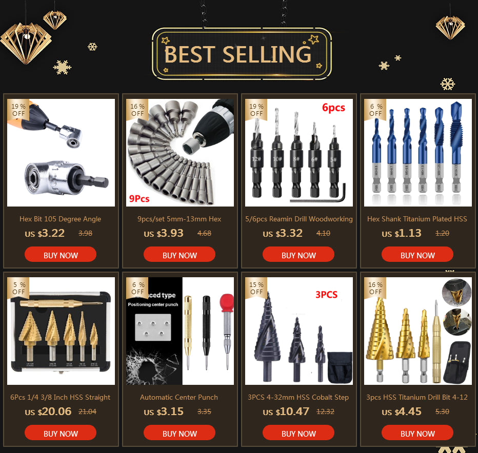 4-32 mm 4-20 mm HSS Titanium Coated Step Drill Bit High Speed Steel Metal Wood Hole Cutter Cone Drilling Tool