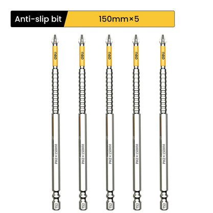 Non-slip PH2 Magnetic Batch Head Cross Screwdriver Hardness Drill