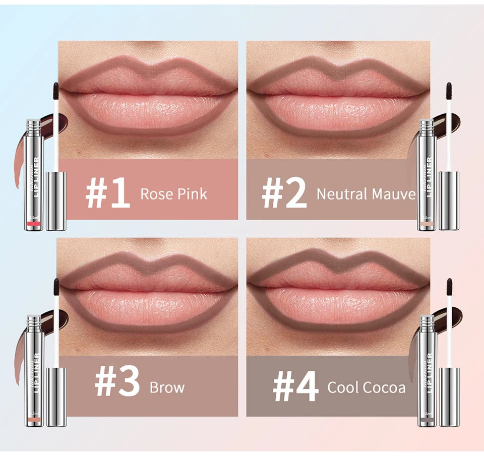 Waterproof Lip Liner Peel Off Tattoo Lipgloss