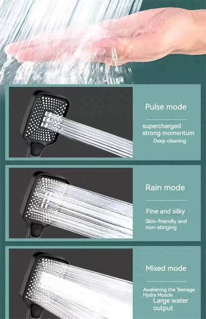 Adjustable Shower Head With 3 Modes