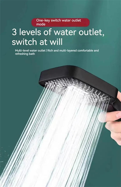 Adjustable Shower Head With 3 Modes