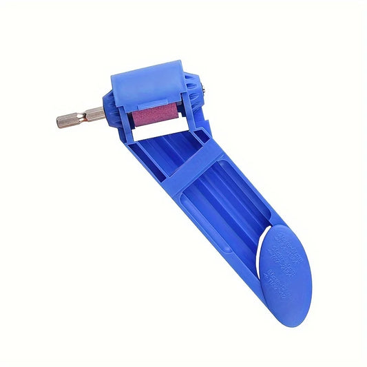 1pc Portable Drill Bit Sharpener With Grinding Wheel